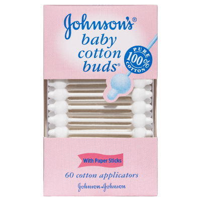 Johnson's Baby Cotton Buds 60pk