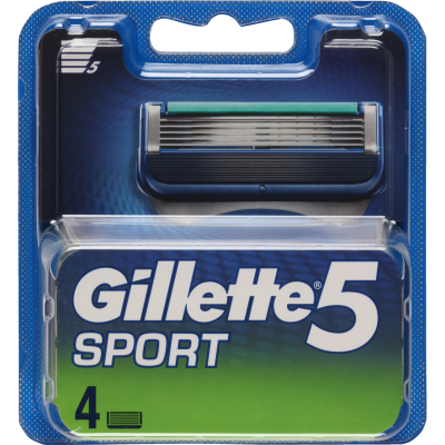 Gillette Sport Replacement Cartridges 4pk