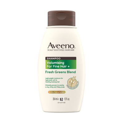 Aveeno Fresh Greens Blend Refresh & Thicken Shampoo 354ml