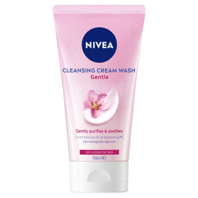Nivea Gentle Cleansing Cream Wash 150ml