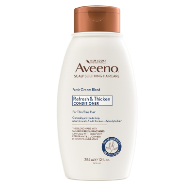 Aveeno Fresh Greens Blend Refresh & Thicken Conditioner 354ml