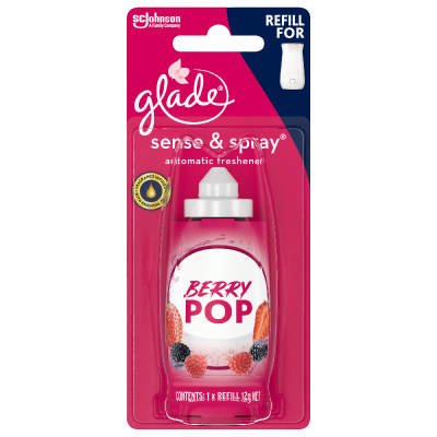 Glade Sense & Spray Berry Pop Automatic Freshener Refill 12g