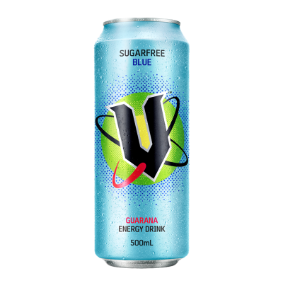 V Sugarfree Blue Guarana Energy Drink 500ml