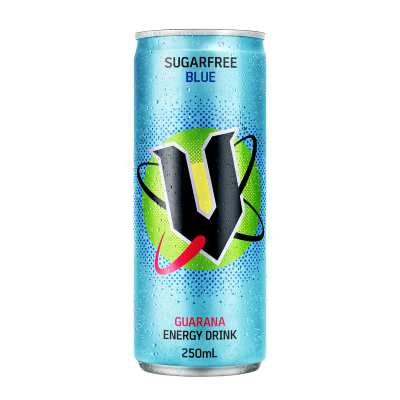 V Sugarfree Blue Guarana Energy Drink 250ml