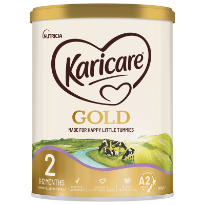 Karicare Gold A2 Protein Milk 2 Baby Follow-On Formula From 6 to 12 Months 900g