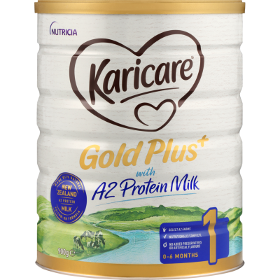 Karicare Gold Plus+ A2 Protein Milk 1 Baby Infant Formula From Birth to 6 Months 900g