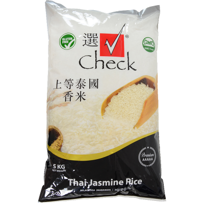 Check Thai Jasmine Rice 5kg