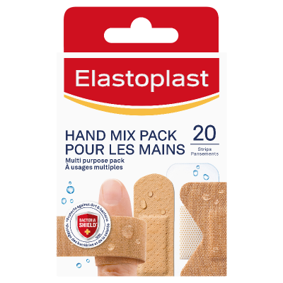 Elastoplast Hand Mix Pack Strips 20pk