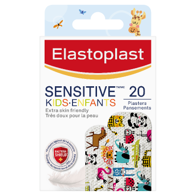 Elastoplast Kids Sensitive Animal Plasters 20pk