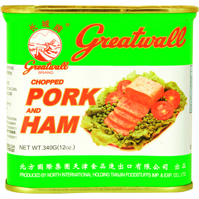 Greatwall Chopped Pork And Ham Luncheon 340g