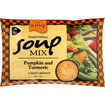 King Pumpkin & Turmeric Traditional Soup Mix 210g