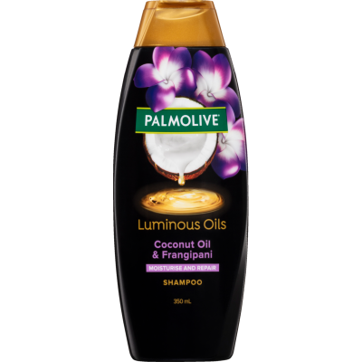 Palmolive Luminous Oils Coconut Oil & Frangipani Moisture & Repair Shampoo 350ml