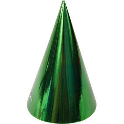 Korbond Foil Party Hat 6pk