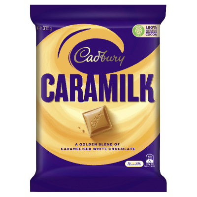 Cadbury Caramilk Chocolate Block 315g