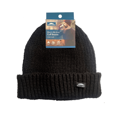 North Head Asst Mens Knitted Beanie 1pk