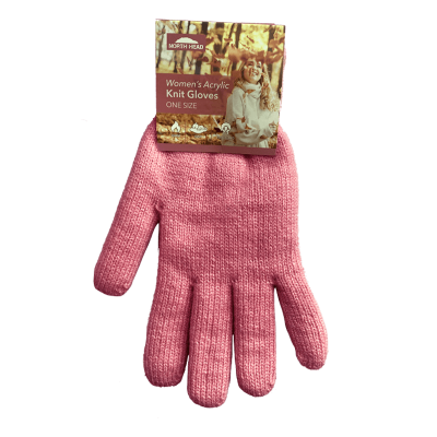 North Head Women's Acrylic Knit Gloves Assorted 1pk