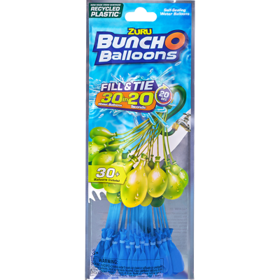 Zuru Rapid Fill Recycle Bunch O Balloons (selection of colours) 1pk