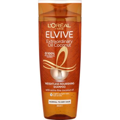 L'Oreal Paris Elvive Extraordinary Oil Coconut Weightless Nourishing Shampoo 300ml