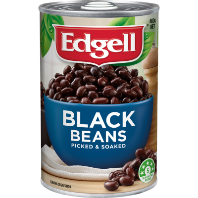 Edgell Black Beans 400g