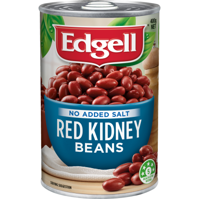 Edgell No Added Salt Red Kidney Beans 400g