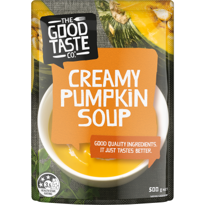 The Good Taste Co. Creamy Pumpkin Soup 500g