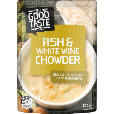 The Good Taste Co. Fish & White Wine Chowder 500g