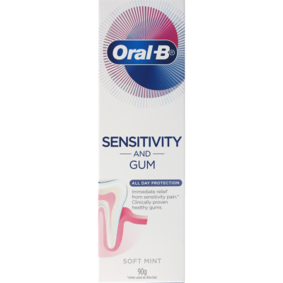 Oral-B Sensitivity & Gum All Day Protection Soft Mint Toothpaste 90g
