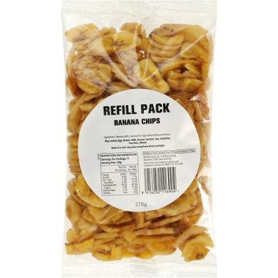 Banana Chips Refill Pack 270g