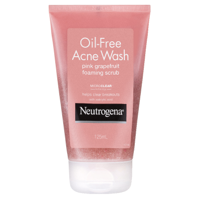 Neutrogena Oil-Free Pink Grapefruit Scrub 125ml