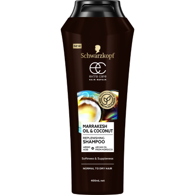 Schwarzkopf Extra Care Marrakesh Oil & Coconut Replenishing Shampoo 400ml