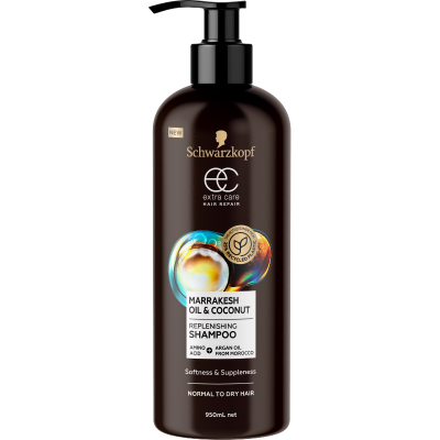 Schwarzkopf Extra Care Marrakesh Oil & Coconut Replenishing Shampoo 950ml