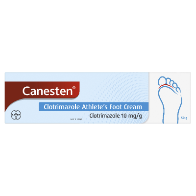 Canesten Clotrimazole Athlete's Foot Cream 50g