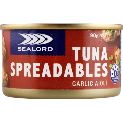 Sealord Garlic Aioli Tuna Spreadables 90g