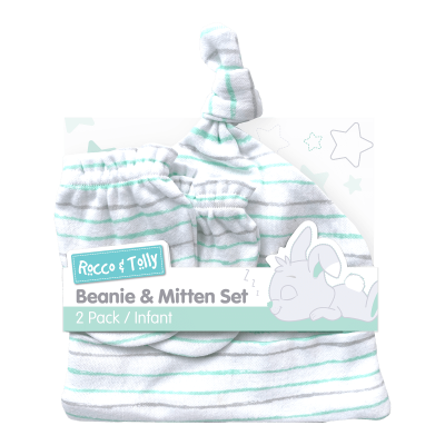 Rocco & Tolly Beanie & Mitten Set 1ea