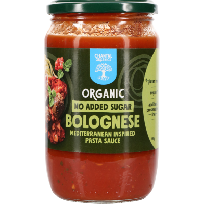 Chantal Organics Organic No Added Sugar Bolognese Sauce 660g