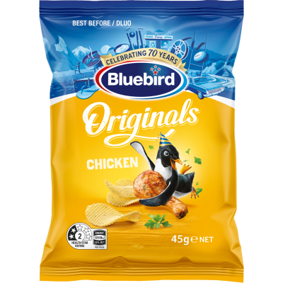 Bluebird Originals Chicken Potato Chips 45g