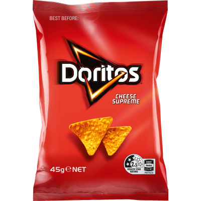 Doritos Cheese Supreme Corn Chips 45g