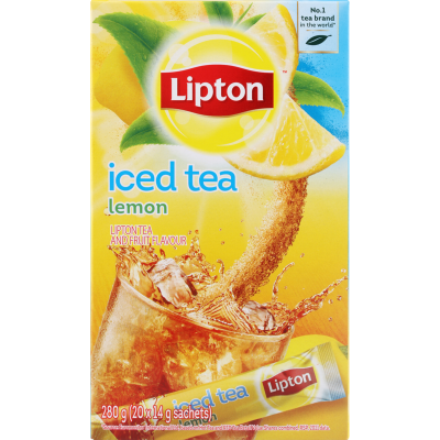 Lipton Lemon Iced Tea Sachets 20 x 14g