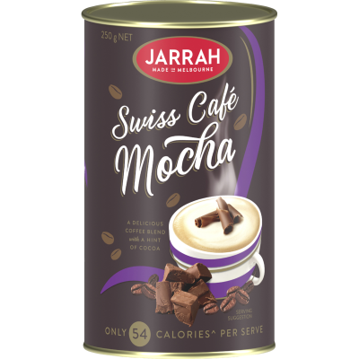 Jarrah Swiss Cafe Mocha Coffee 250g
