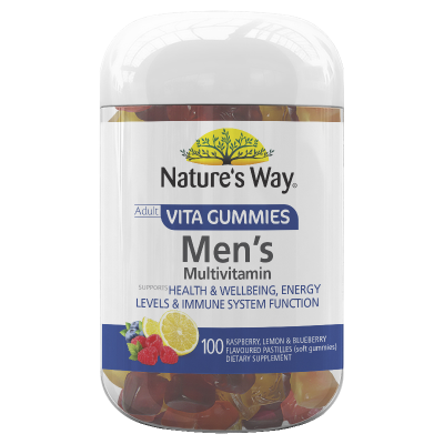 Natures Way Adult Men's Multi Vita Gummies 100pk