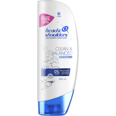 Head & Shoulders Anti Dandruff Clean & Balanced Conditioner 200ml