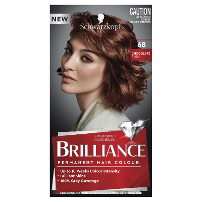 Schwarzkopf Brilliance 68 Chocolate Rush Hair Colour 143ml