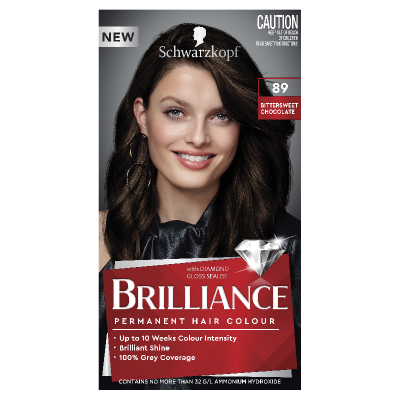 Schwarzkopf Brilliance 89 Bitter Sweet Chocolate Hair Colour 143ml