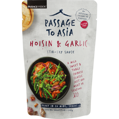 Passage to Asia Hoisin & Garlic Stir Fry Sauce 200g