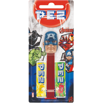 Pez Avengers Confectionery Dispenser Assorted 17g