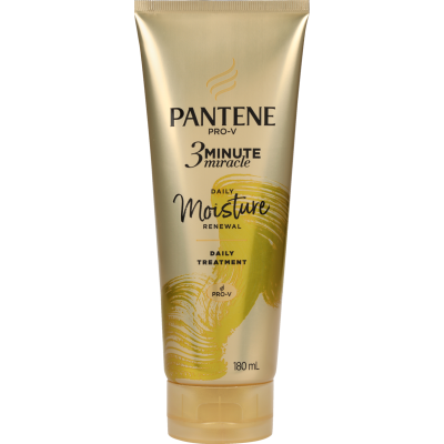 Pantene Pro-V 3 Minute Miracle Daily Moisture Renewal Treatment 180ml