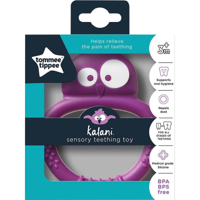 Tommee Tippee Kalani Sensory Mini Teething Toy 3m+ 1pk