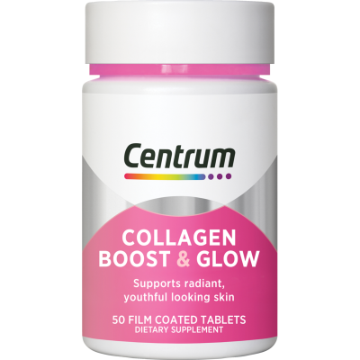 Centrum Collagen Boost & Glow Tablets 50pk