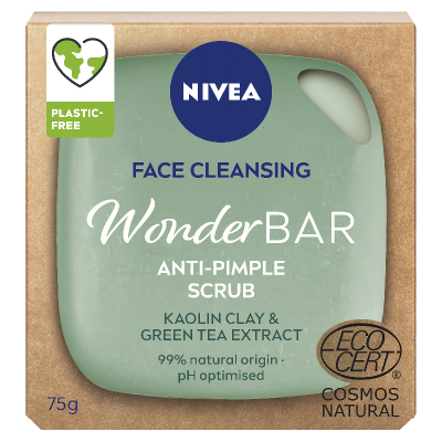 Nivea Face Cleansing Anti Pimple Scrub Wonderbar 75g