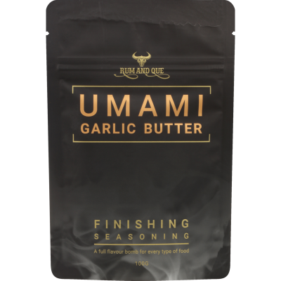 Rum and Que Umami Garlic Butter Finishing Seasoning 100g